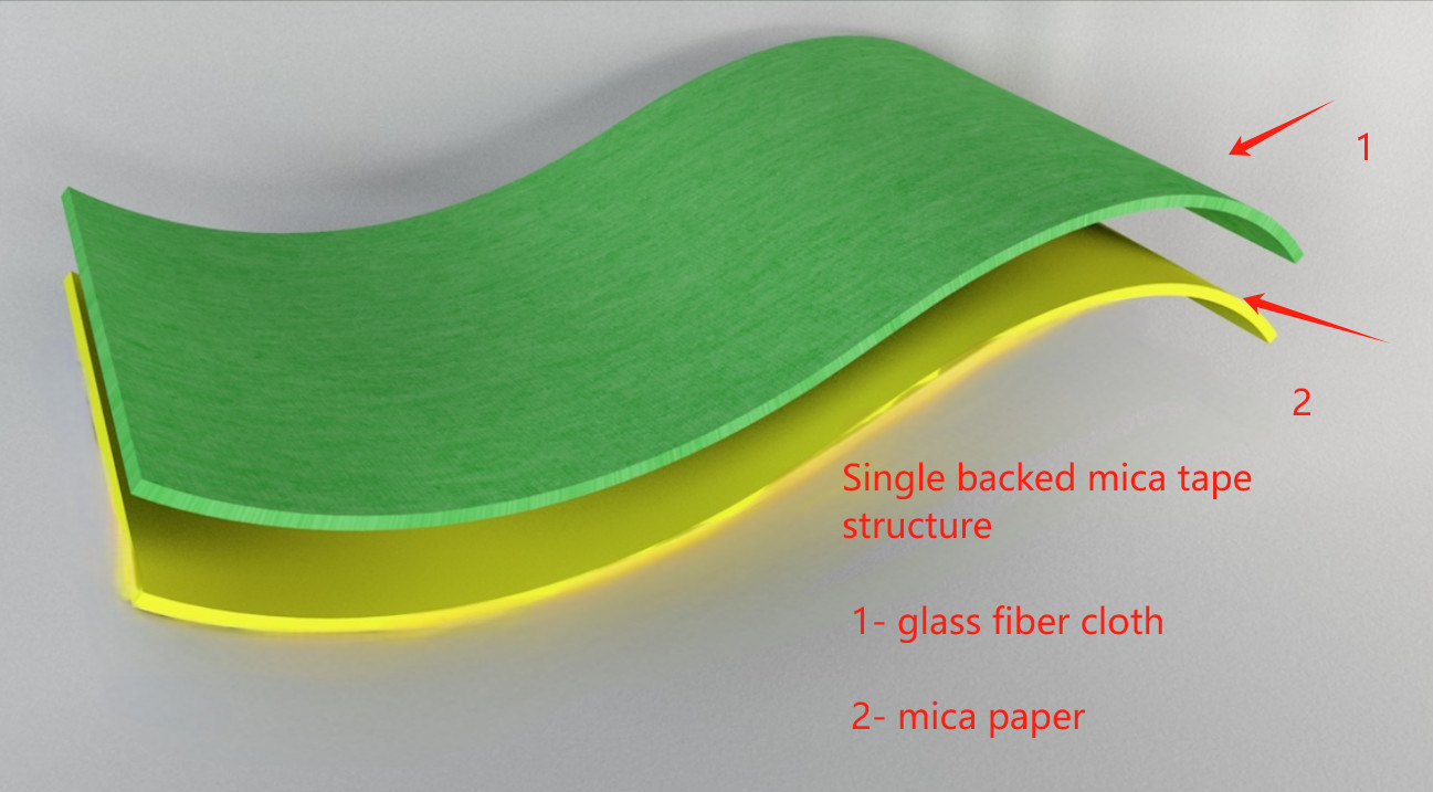 YT Mica / Single side phlogopite mica tape for cables & wires