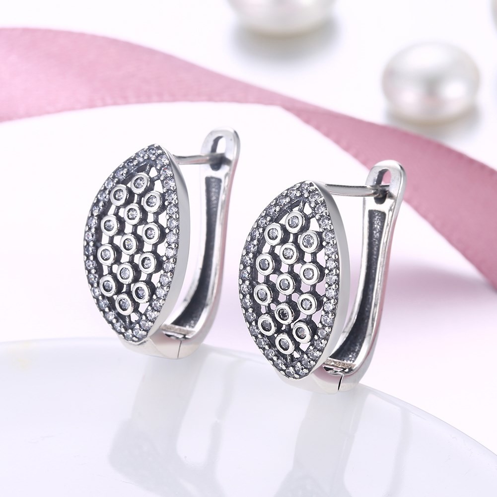 1.9x1cm 4.6 Gram Real Diamond Earrings Hanukkah 925 Sterling Silver Earrings