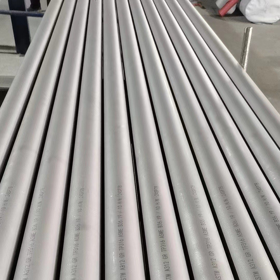 EN 10204-3.1 Certificated 316L Stainless Steel Pipe Tube SS Pipe Groove End Pipes