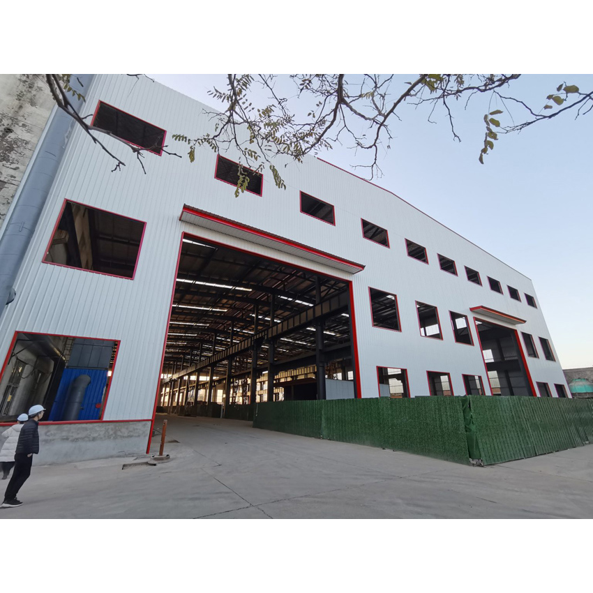 Portable Metal Workshops for Stable Warehouse Industrial Design Style Q235B Steel Frame