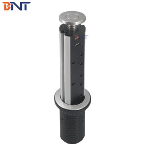  BNT Kitchen Pop Up Socket Hidden Universal Power Plug Usb Charging Desktop Socket Manufactures