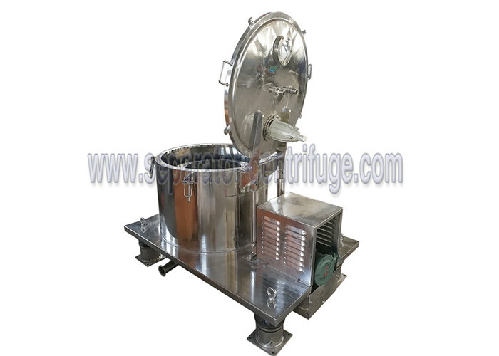Automatic CBD Oil Centrifuge With Jacket For Bitanical Oil Soak And Spin