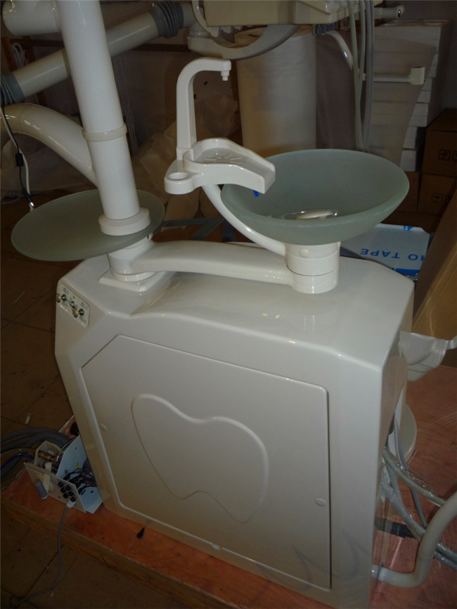 CX-9000 Clinic Integral Dental Chair Unit With LED Reflector Sensor Lamp