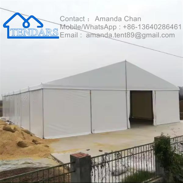 Easy To Install Huge Outdoor Custom Aluminum Frame Commercial Storage Tents Hot
