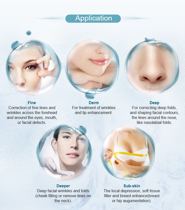 Pure Cross Linked Hyaluronic Acid Dermal Filler
