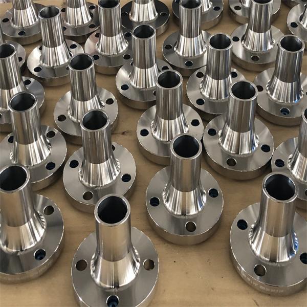 Stainless Steel Threaded Weld Neck Pipe Flanges SCH 40 A182 Standard DIN JIS GB