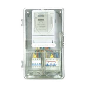 Three Phase waterproof electric energy meter enclosure , smart and multifunction Manufactures