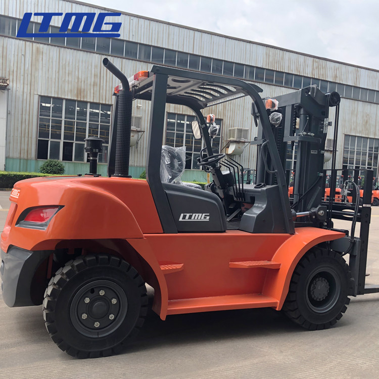 6 ton diesel hydraulic forklift with ISUZU engine and automatic transmission