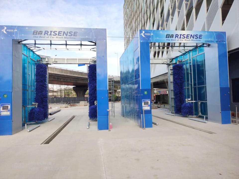 Automatic Drive Through Bus Wash Machine For Bus/Truck In North Africa Middle
