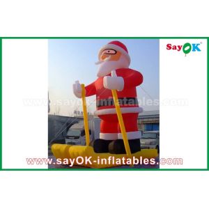Customzied Various Inflatable Santa Claus Cartoon Characters For Christmas