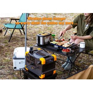 2000W UPS Solar Generator with Real Time LCD Display Multiple Input Sources and