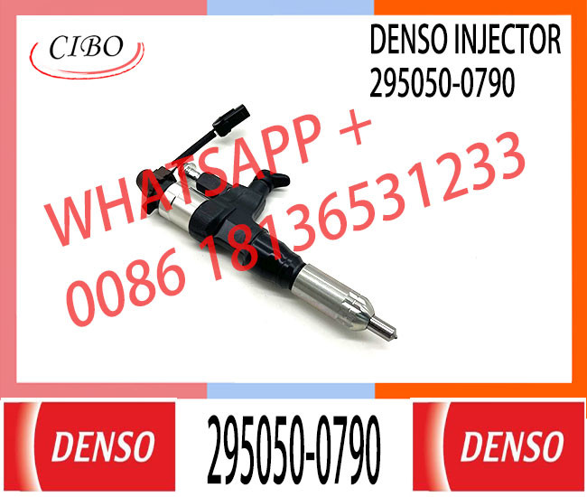 diesel common rail injector 23670-E0530 diesel engine fuel injector 295050-0790 for HINO J08E 23670-E0530