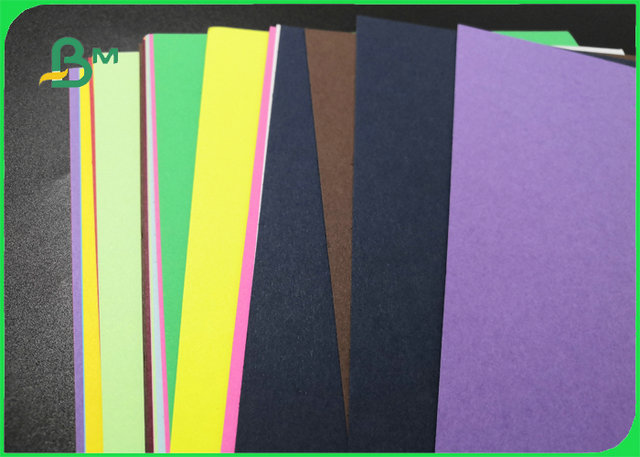 180gsm 220gsm Color Bristol Paper For Stationery Excellent Smoothness 60 * 90cm