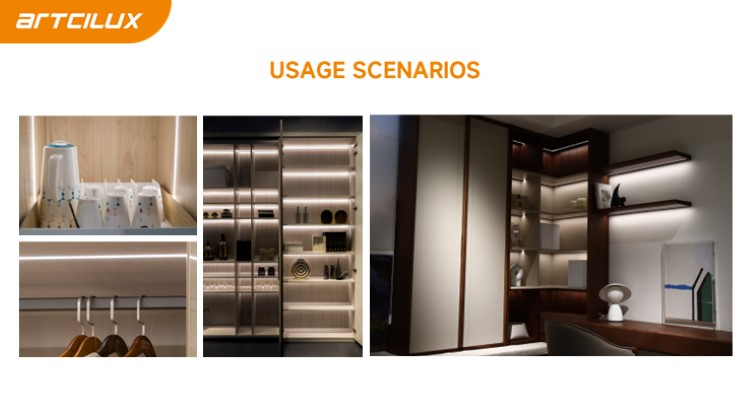 No Motion Sensor Required Cabinet LED Light Powered by Batteries for Easy Installation