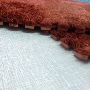 Eva Back Cheery Interlocking Polyester Area Rugs 9pcs per set