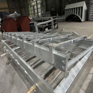 Equipment Platform Steel Structure Frame Fabrication Structural Supports