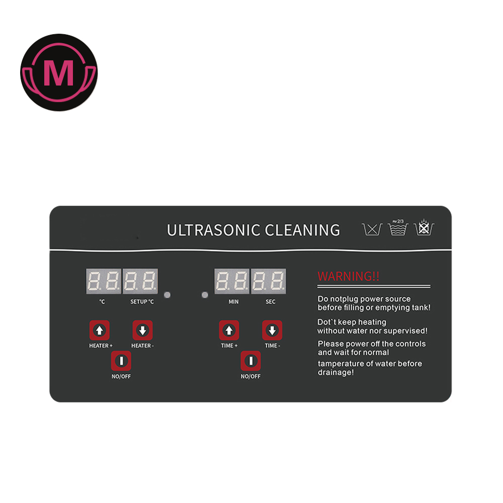 150W Digital Ultrasonic Cleaner Watch Parts Clean 40khz 4.5L