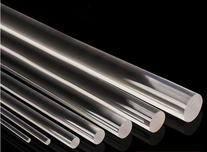 Plastic Pipe Extrusion Round 3-600mm Acrylic Rods And Tubes With Many Sizes