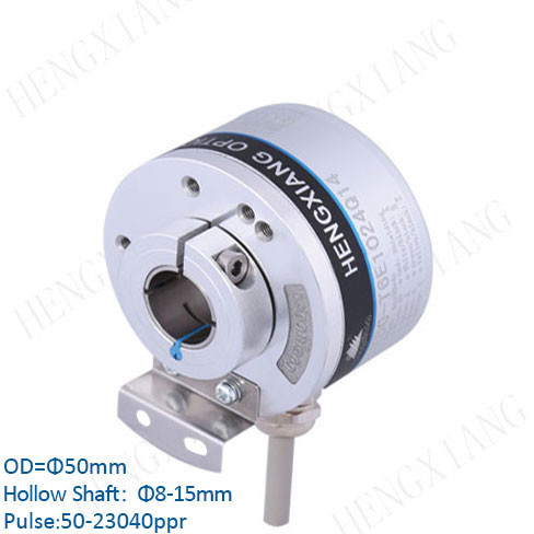  High Precision Incremental Shaft Encoder 20000ppr RS422 Singal Output Manufactures