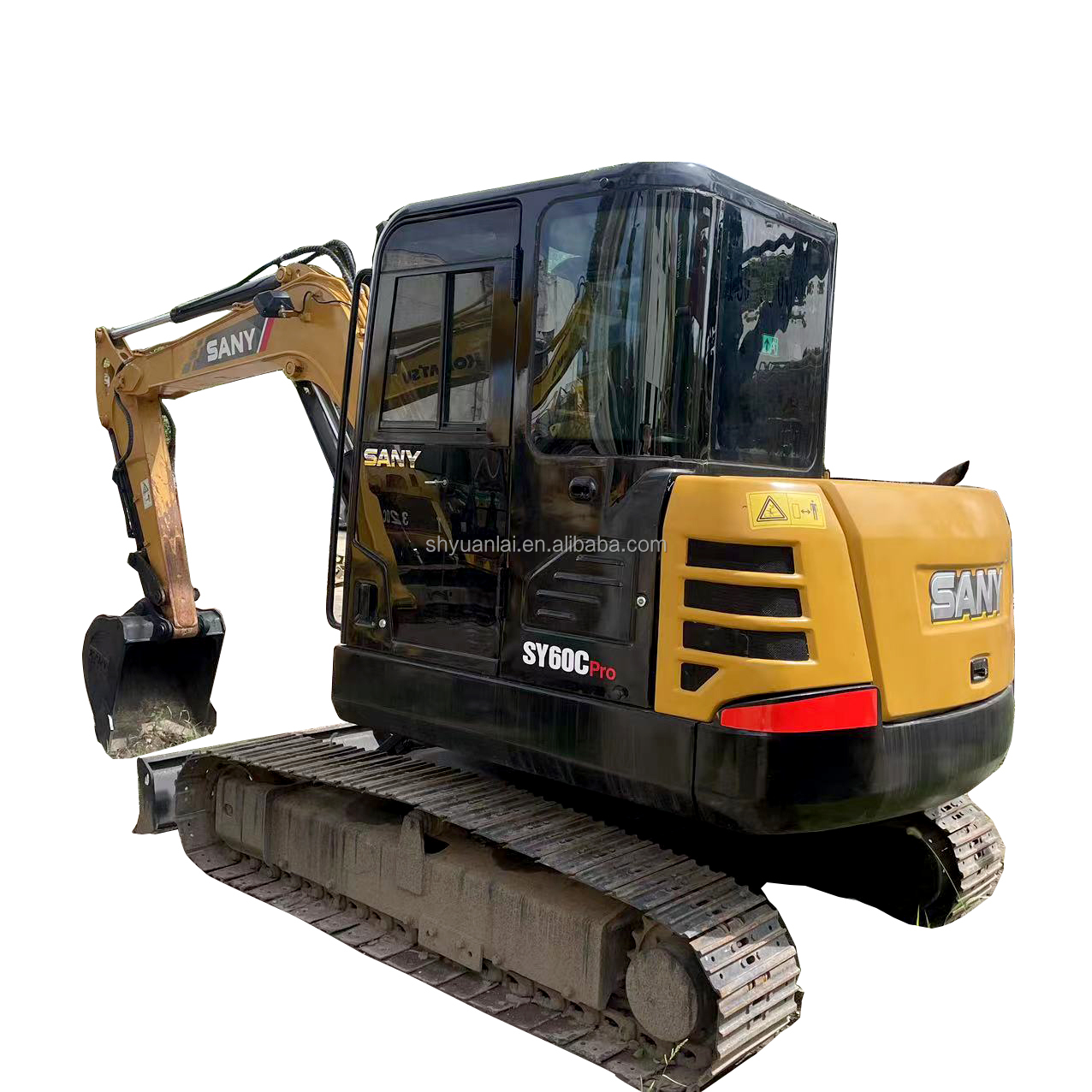 Second Hand SANY60C Pro Excavator 6T Operating Weight Good Condition For Big Projects