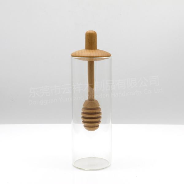 Customized Logo Wooden Muddler Individually Wrapped Wedding Party Honey Dipper