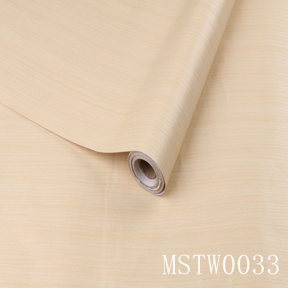 Wood Grain Self-Adhesive PVC Vinyl Wall Panels Modern Style Wallpaper Contact Paper for Door Stickers