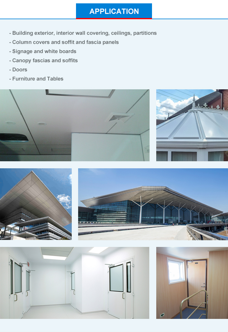 10mm Aluminum Honeycomb Panel Width 48" And 60" Standard OEM