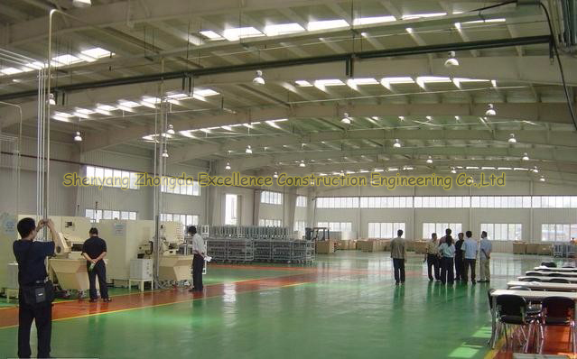 Steel Construction Building Steel Structure Warehouse Prefab Steel Car Showroom