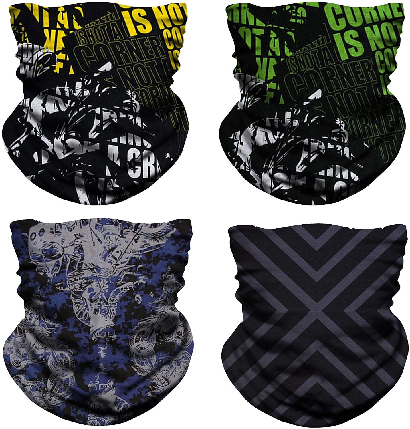 Cute Puppy Printed Logo Custom Face Shields Bandanas