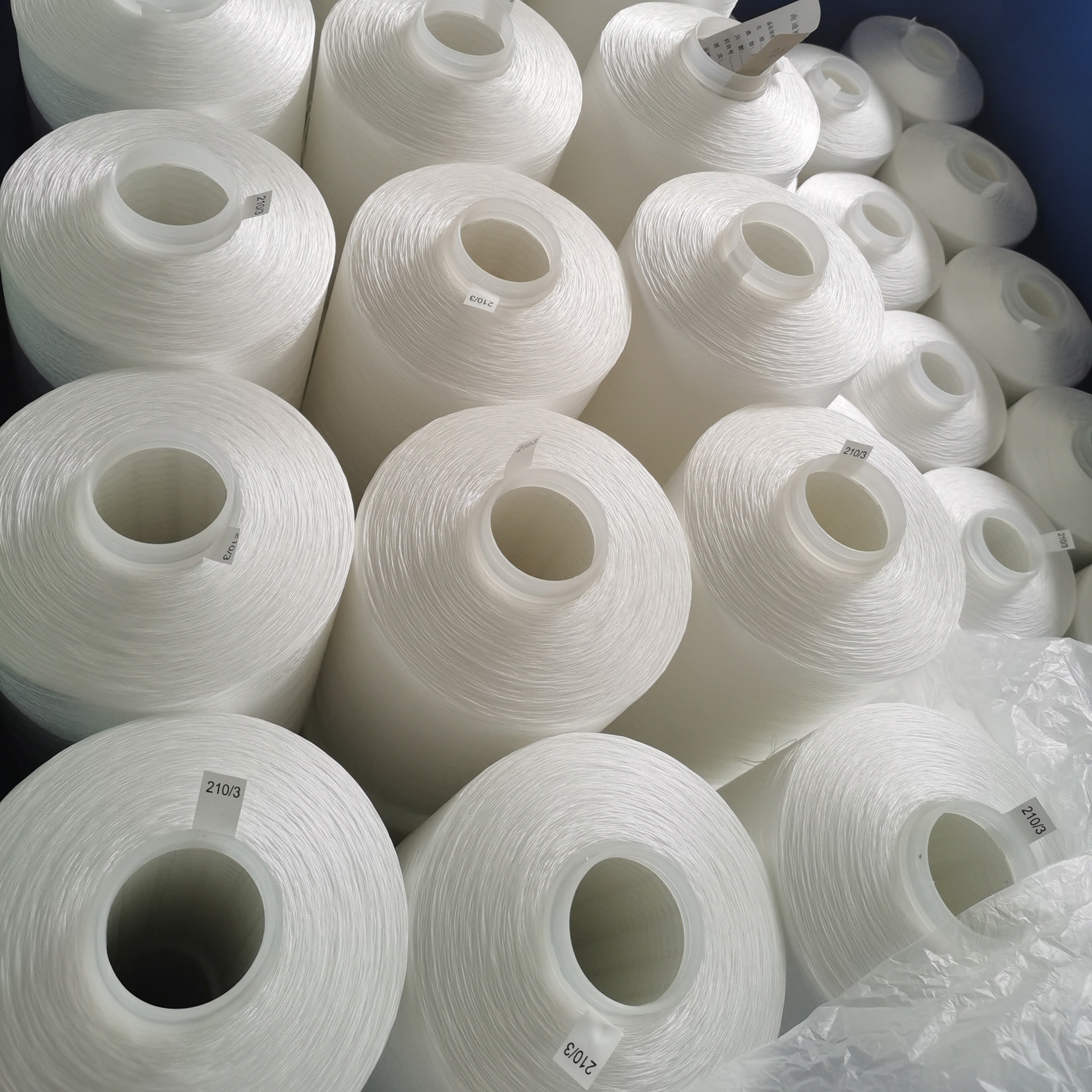 100% Polyester High Tenacity Yarn AA grade for Embroidery