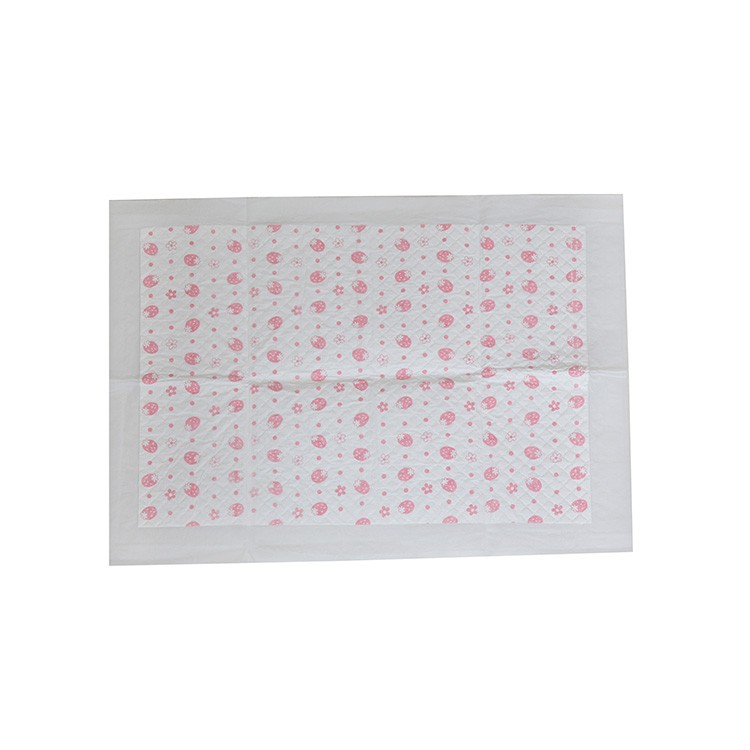 Waterproof Tissue Paper Printing Medical Incontinence Pads