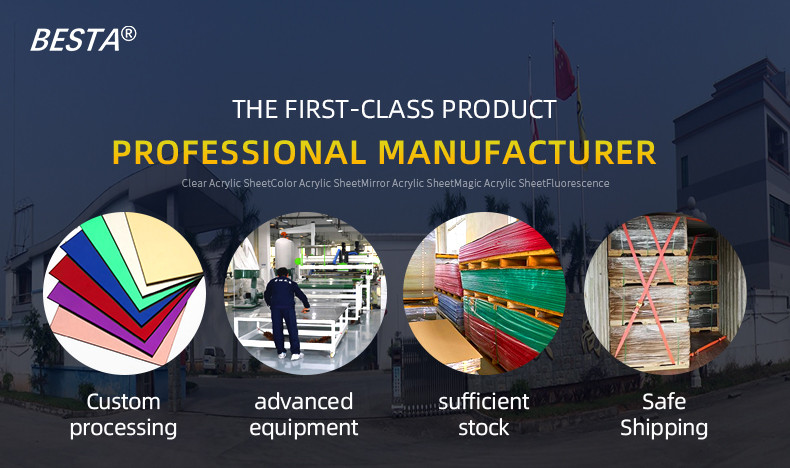 3mm 5mm 7mm Acrylic Diffuser Sheet 1220mm*2440mm Weather Resistance
