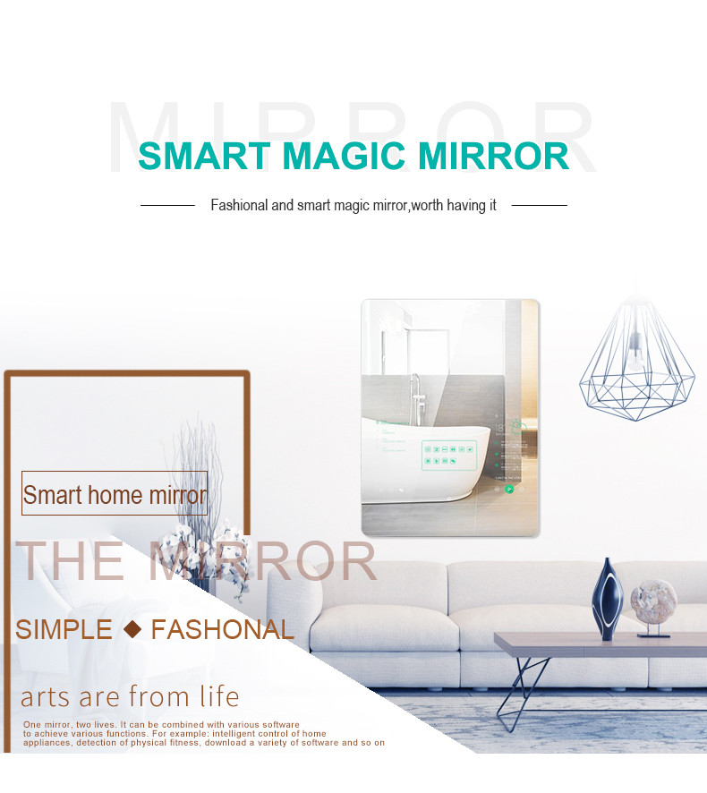 Hot Sale Magic Mirror Photobooth Bathroom Smart Mirror