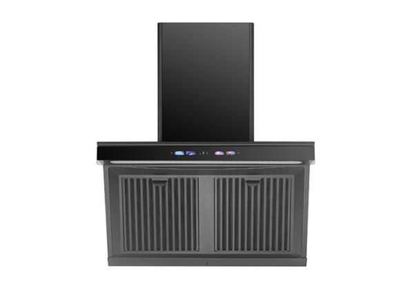Electric Wall Mount Ducted High-end Cooker Hood With Silver Or Metal Painted