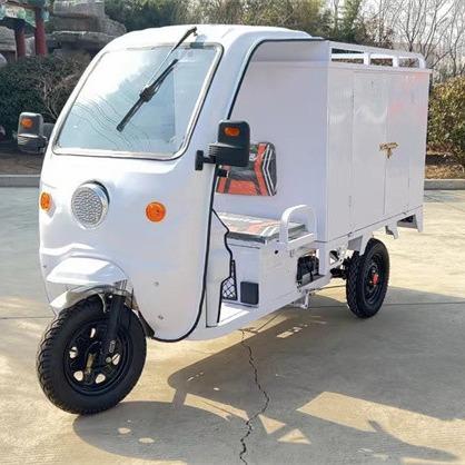 Passenger Electric Delivery Tricycle Freight Lightweight Electric Delivery Trike