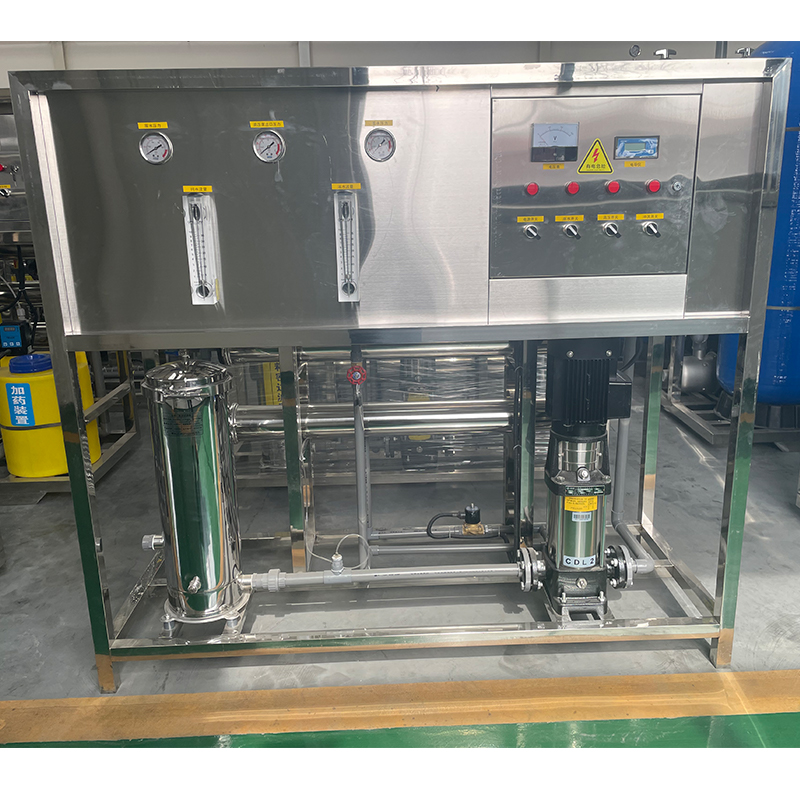 1000LPH RO Reverse Osmosis Water Purification System for 3 Bottles Treatment Machine Plant
