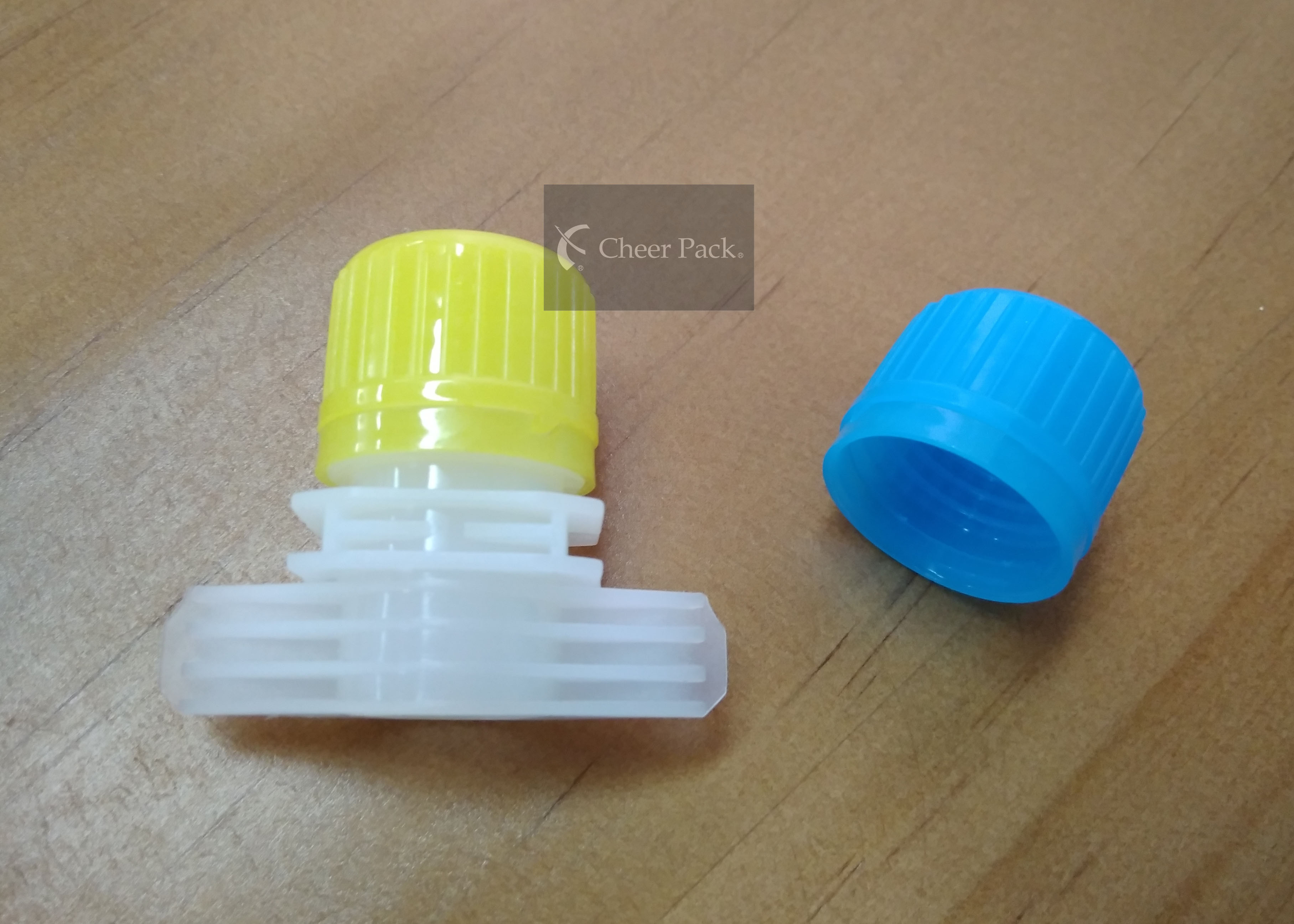 Doypack Pouch Plastic Spout Caps 16 Mm Dia Leak Proof Suction Nozzle Cap