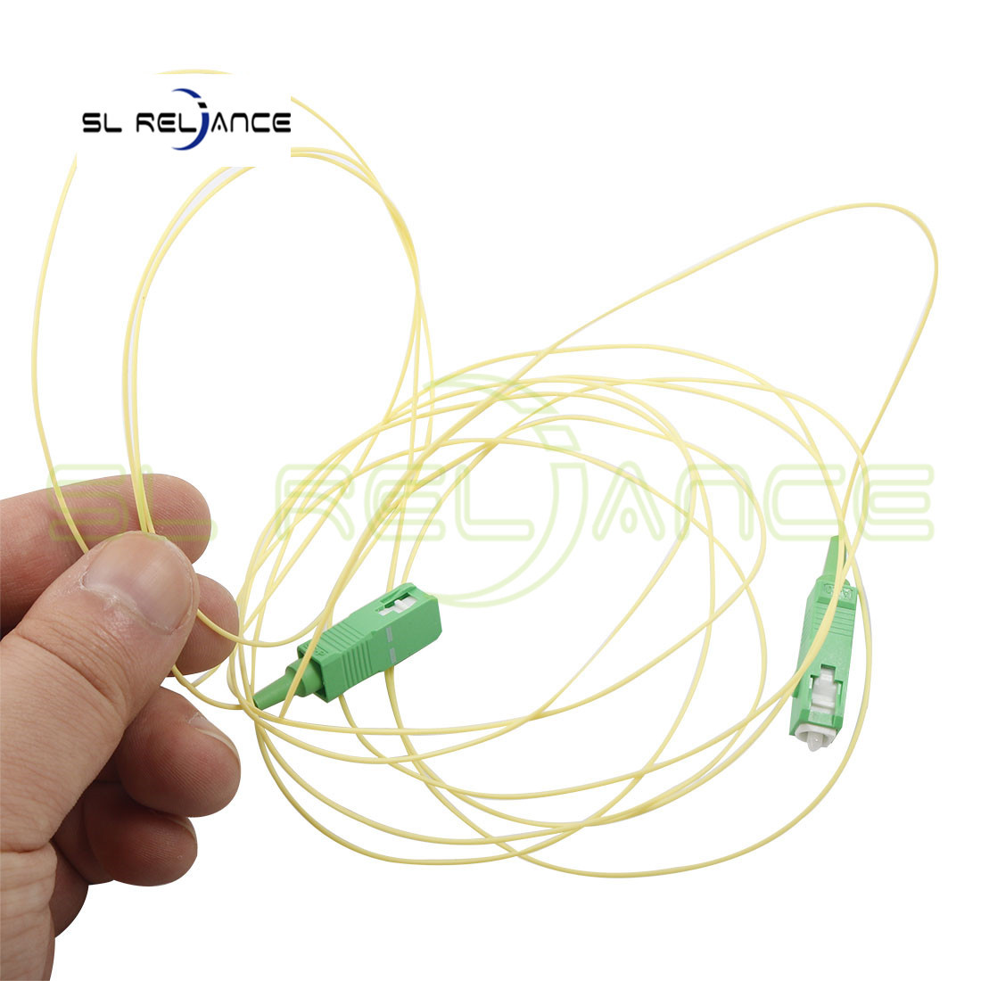 SM 0.9mm Sc To Sc Fiber Optic Patch Cable 3m length In Data Communication Network