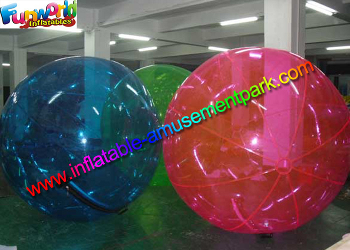 Big Zorb Floating Inflatable Water Ball With Colorful Silk Ribbon