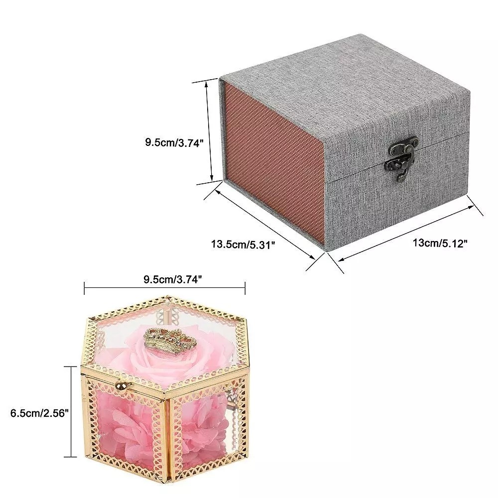 Wholesale preserved flower gift box Preserved Flowers Flower Crafts Preserved roses preserved roses