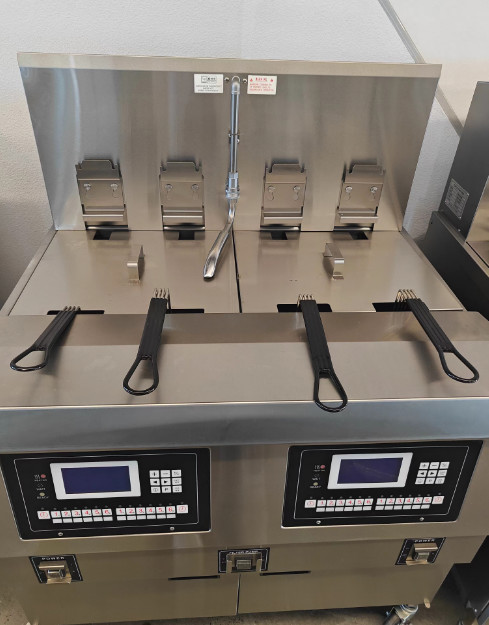 304SUS Gas Chips Commercial Open Deep Oil Fryer