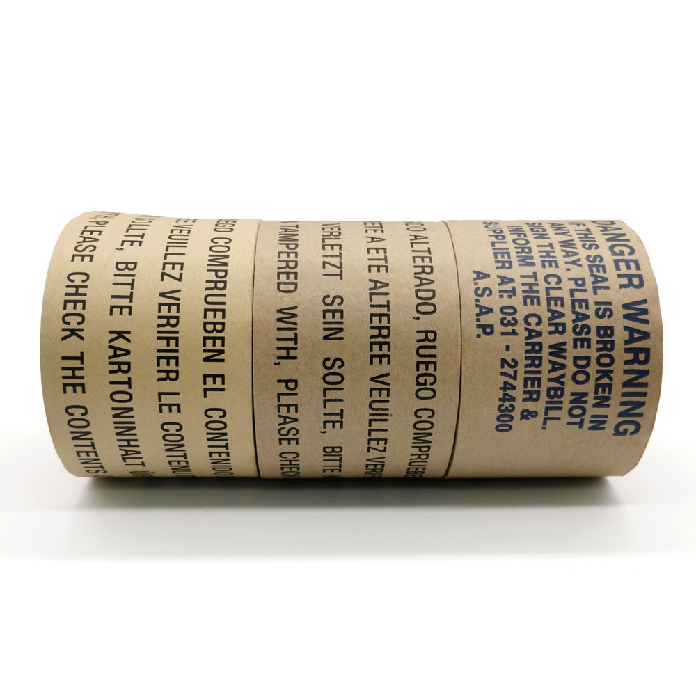 Factory Direct Sale Single Side Eco Friendly Brown Kraft Paper Tape For Box Sealing