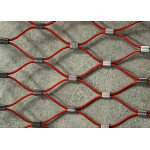 4.0mm Architectural Wire Mesh Building Protection Net