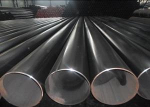 China Grade B ASTM A53 ERW Steel Pipe , Welded Black Steel Pipe on sale