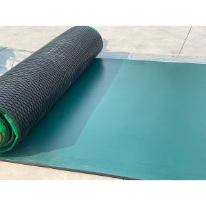 China Conveyor Drum Herringbone Grooved Pulley Lagging Sheet With Cn Bonding Layer on sale