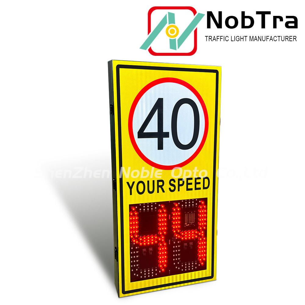 Wireless Connectivity Integrated Radar Module Speed Signs Phone APP for User-friendly Parameter Settings