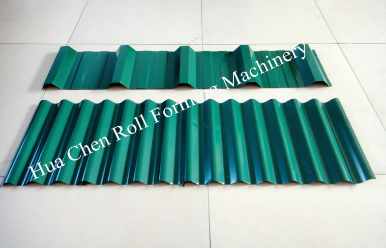 IBR And Corrugated Double Layer Roll Forming Machine For Steel Plate With CE