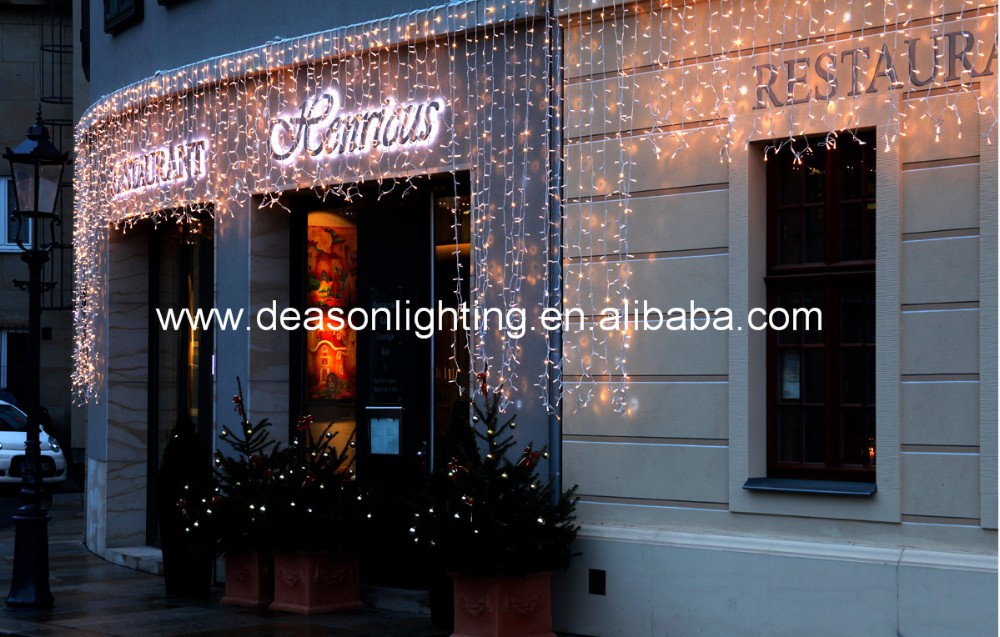 shopping center christmas decoration lights