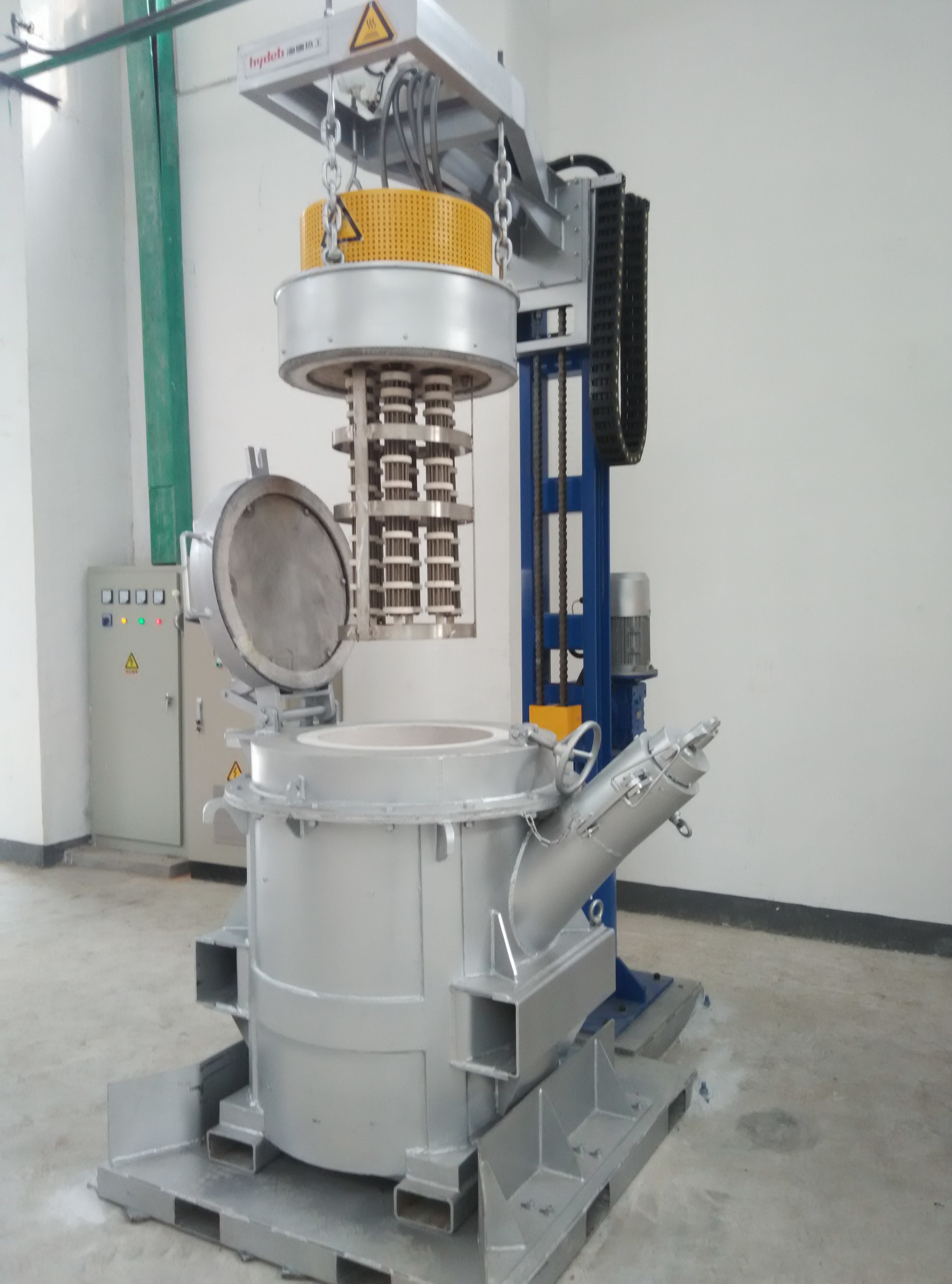 Customizable Ladle Preheating System With 3 L/min Flow Rate And 0-20 °C/min Adjustable Heating Rate Using Natural Gas