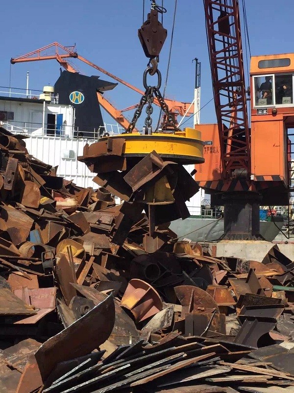 Big Size Hoisting Electric Lifting Magnets For Different Kinds Of Scrap Metal